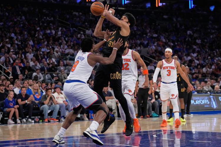 Cavaliers Knicks Basketball