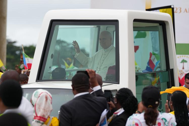 Equatorial Guinea Africa Pope