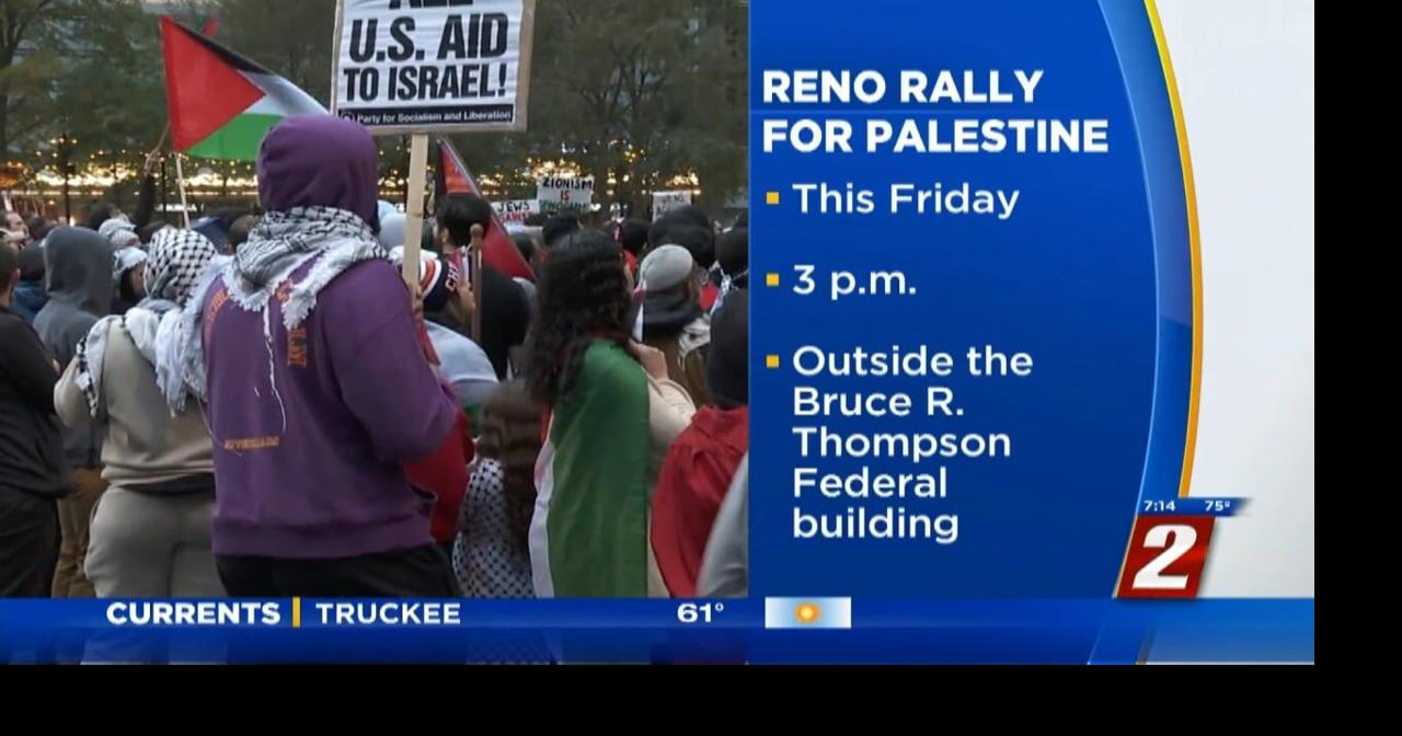 Reno Rally for Palestine this Friday | News | 2news.com