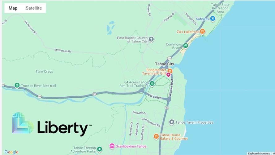 December 26 Outage Map for Liberty Utilities