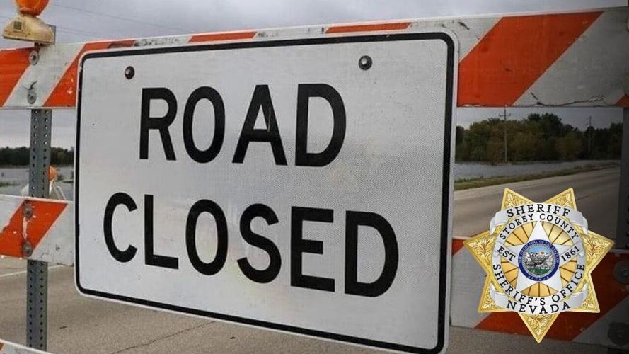 Road Closed with SCSO badge