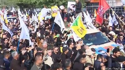 Thousands Gather for Baghdad Rally to Demand U.S. Troops Leave