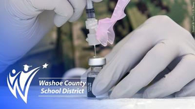 Vaccination with WCSD logo