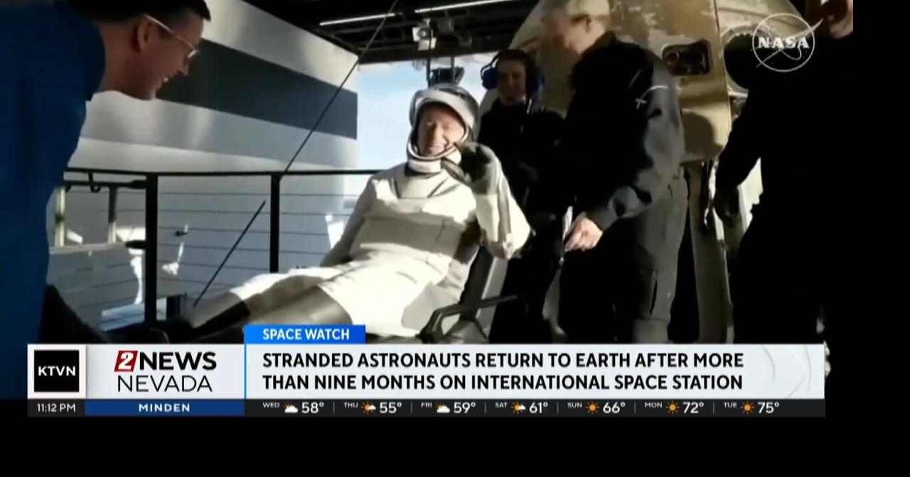 Astronauts stranded on International Space Station for nine months ...
