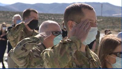 30 Nevada Army National Guard Soldiers Deploying To Asia