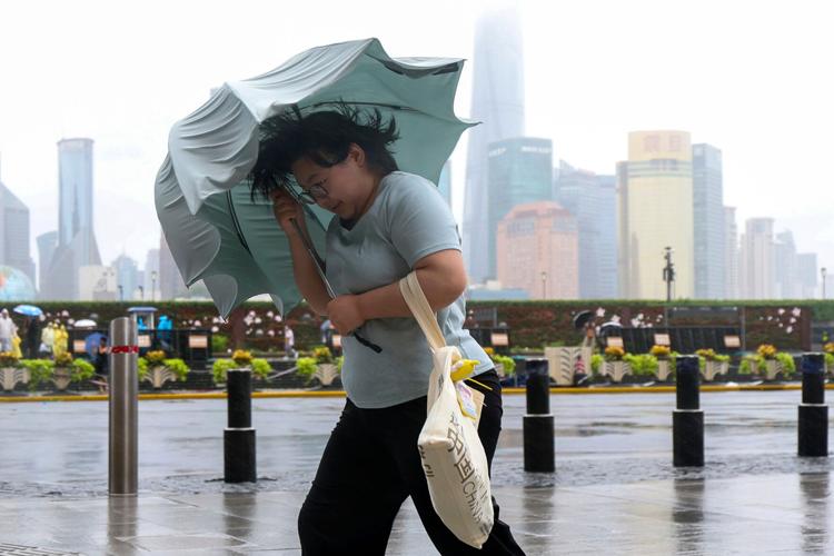 China Asia Storms