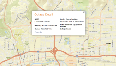 Power Outage April 21