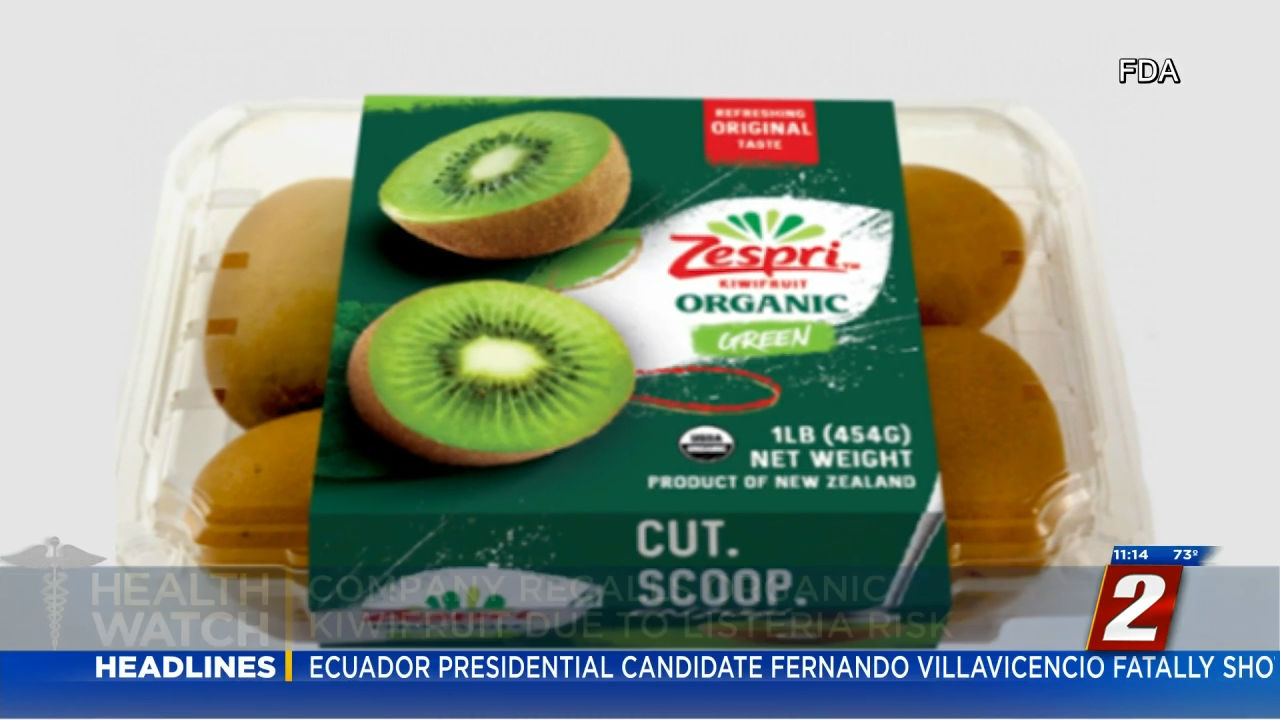 Kiwi Recall on Zespri Brand Organic Kiwis, News