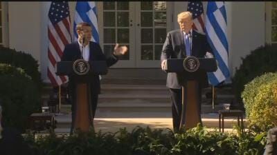 President Trump Says U.S. Stands With Greece as it Recovers
