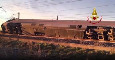 High-Speed Train Derails in Italy; Two Railway Workers Killed