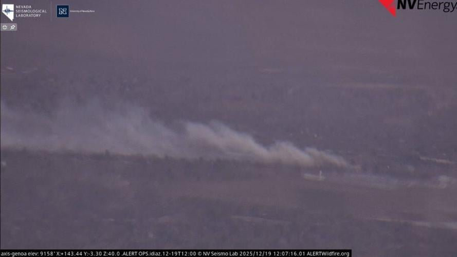 Genoa Peak fire camera