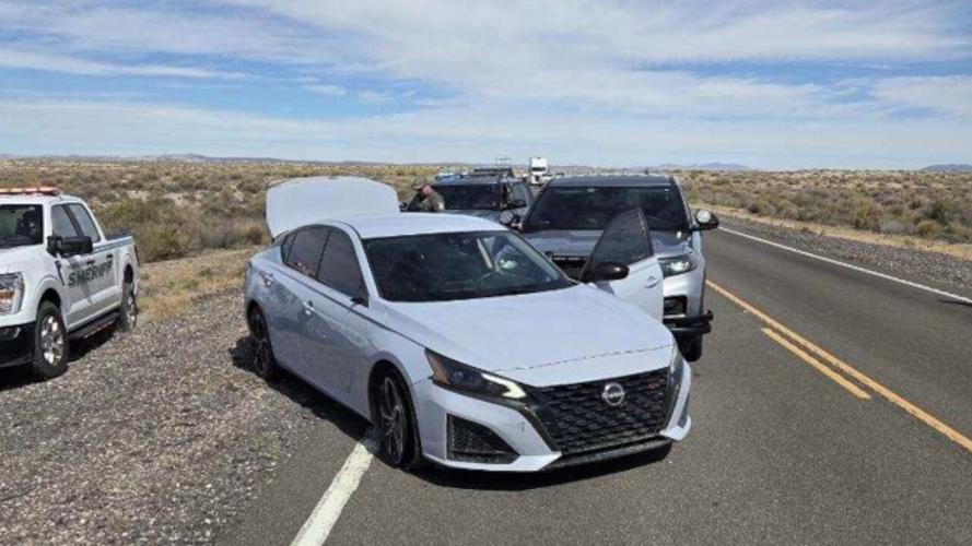 Car chase and arrest, Churchill County