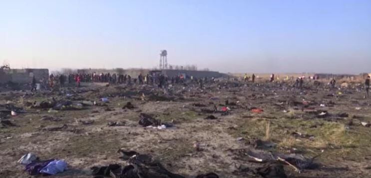 Ukrainian Airplane Crashes Near Iran's Capital, Killing 176