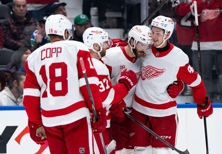Red Wings Canucks Hockey