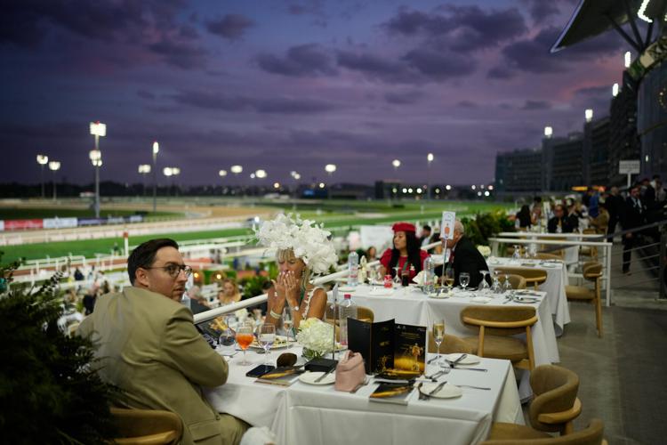 APTOPIX Emirates Dubai World Cup Horse Racing