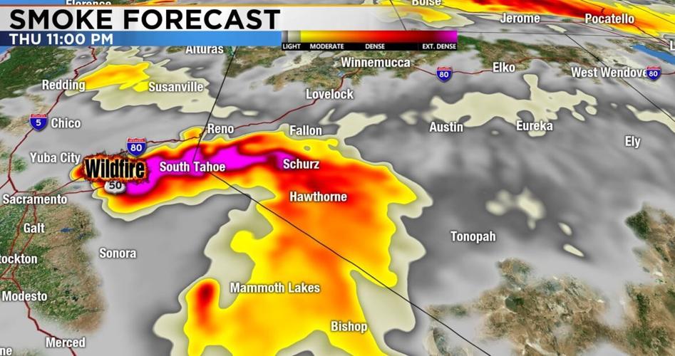 Smoke Forecast, Sept. 9