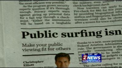 Etiquette for Viewing Portable Devices in Public