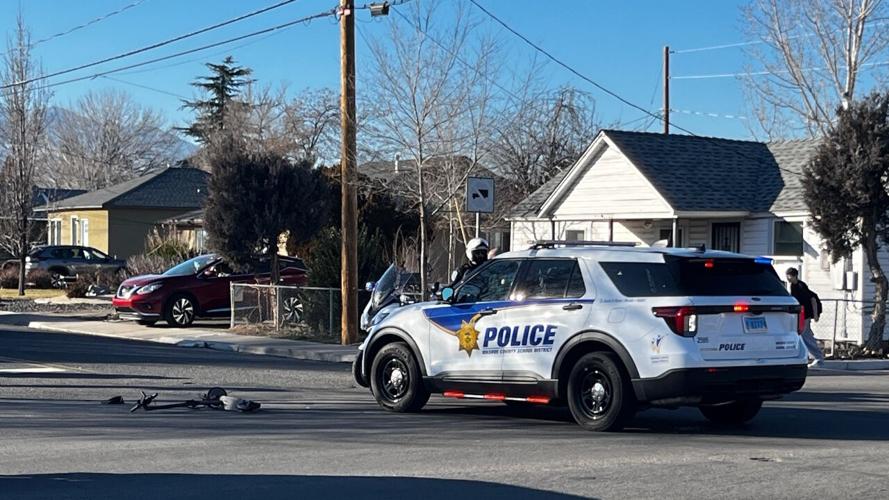 Crash at Rock Blvd. and I St.