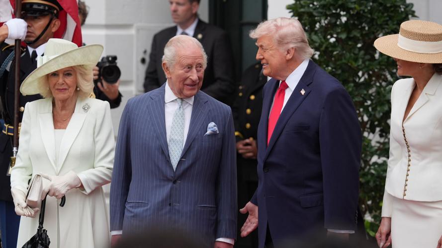 US Britain Royal Visit Trump