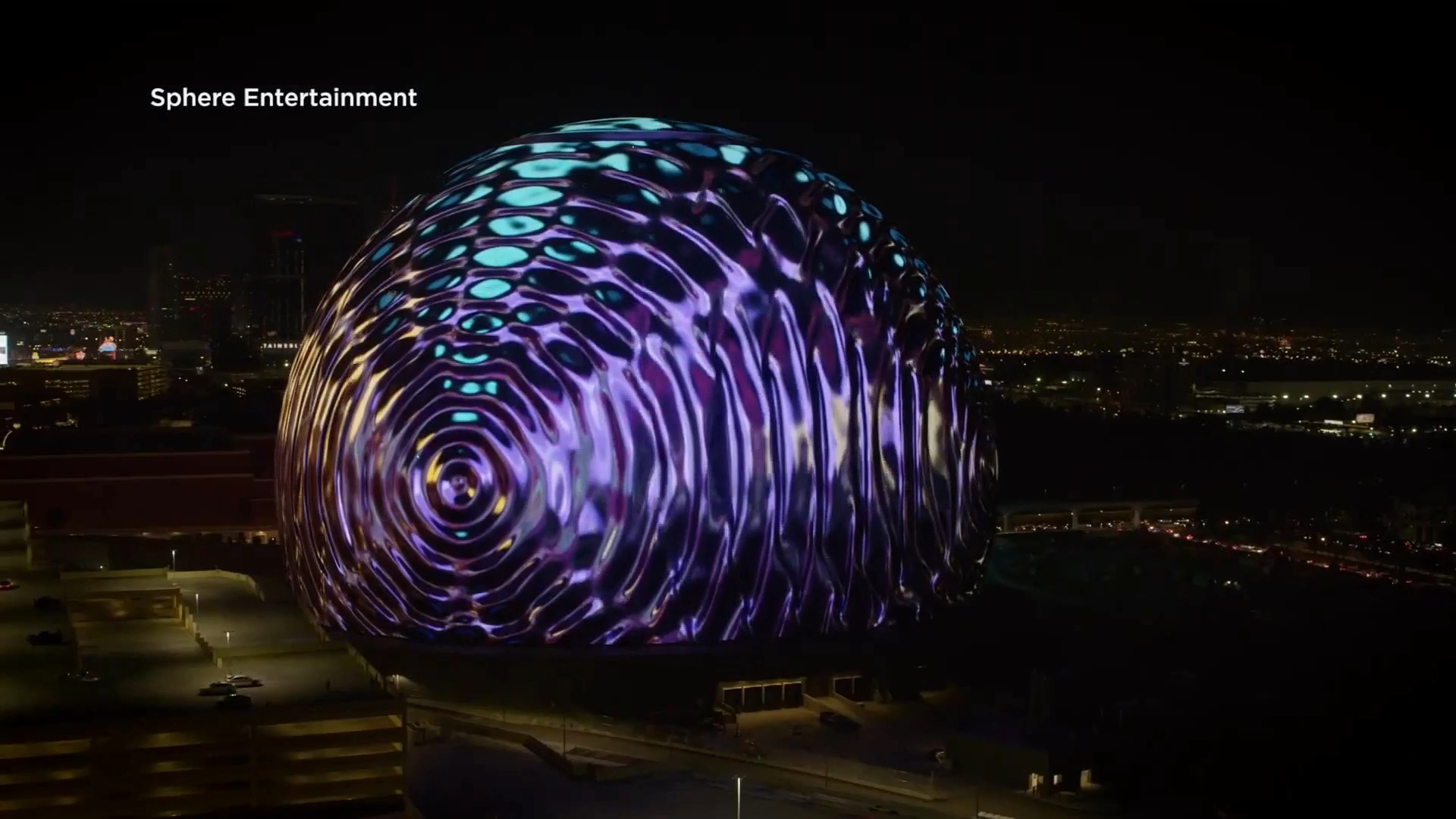 The game has truly changed. Footage from @Sphere opening night with @U, Sphere Las Vegas
