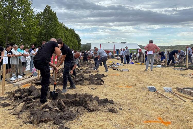 Hungary Grave Digging Contest