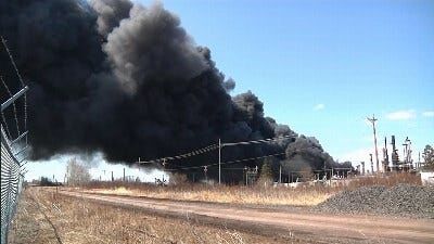 Evacuation Area Expands Near Wisconsin Refinery Explosion Site