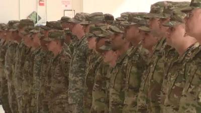Nevada Army Guard Soldiers Deploy to Middle East