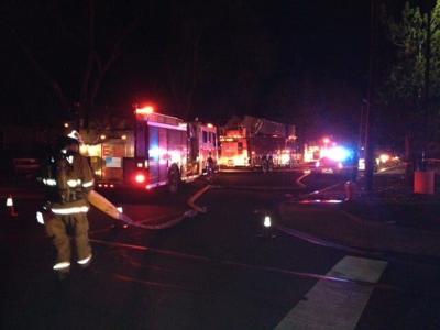 Explosion Causes Structure Fire in Sparks; One Man Hospitalized