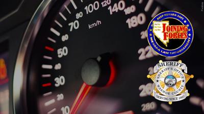 Speedometer w/ Joining Forces, WCSO logos