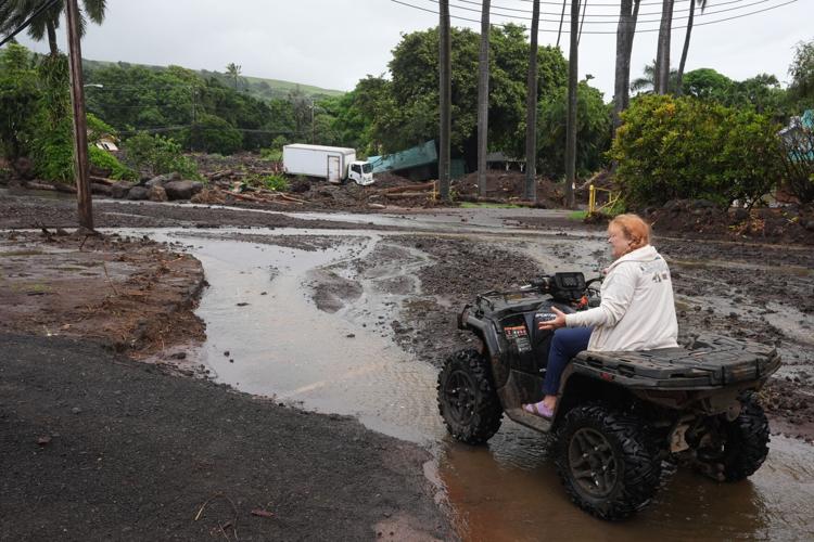US Hawaii Extreme Weather Nolo