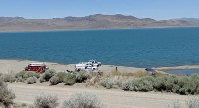 Emergency Crews Pull Body From Pyramid Lake