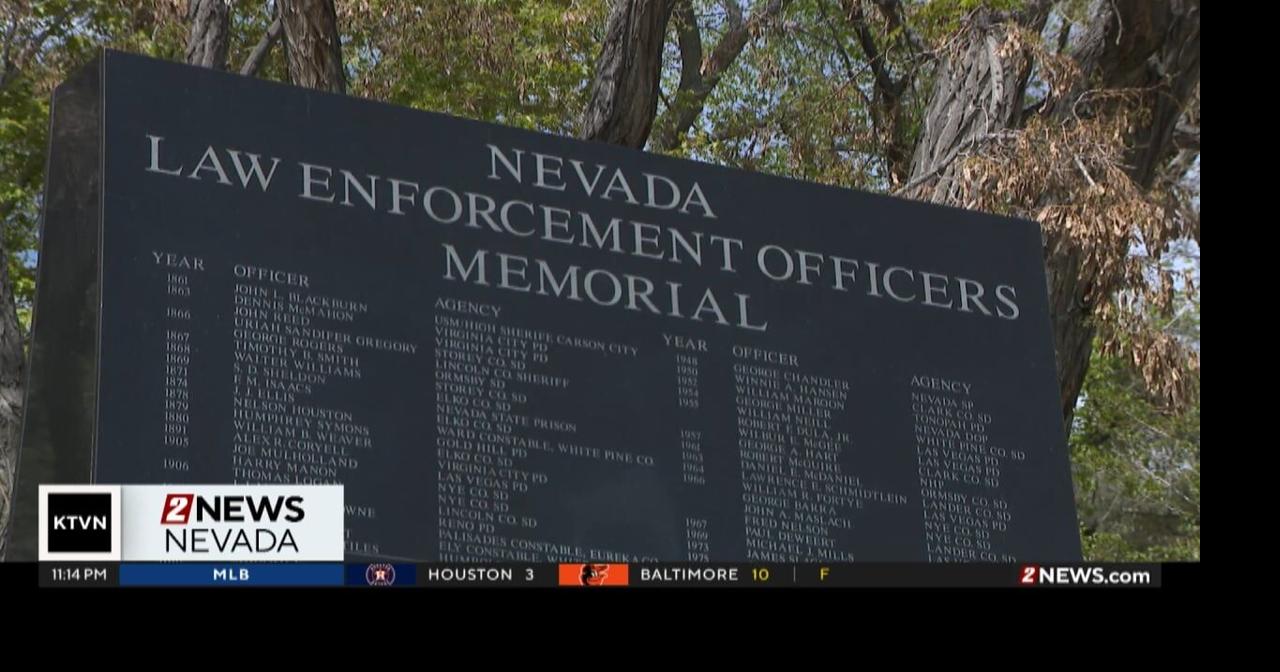 Law enforcement gathers to honor fallen at Nevada Law Enforcement ...
