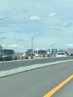 Crash on southbound I-580 at Moana causes major traffic delays