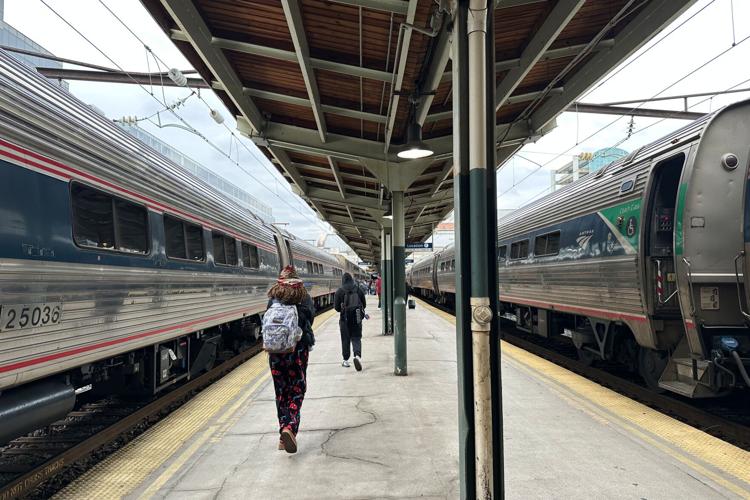 Trump Correspondents Train Security