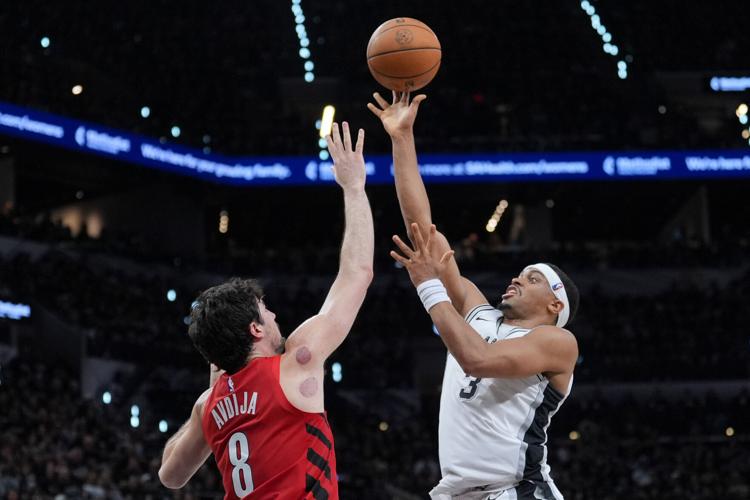 Trail Blazers Spurs Basketball