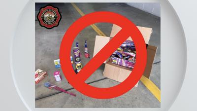 TMFR fireworks are illegal