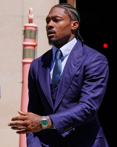 Patriots Diggs Strangulation Charge Football