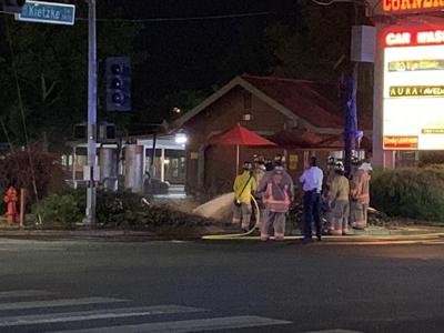 Fire Closes Kietzke Lane In Both Directions At Grove Street