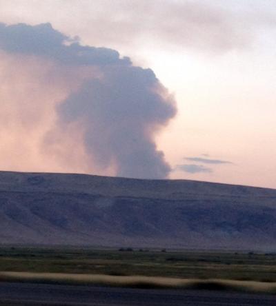 Structures Threatened as Wildland Fire Burns North of Battle Mountain