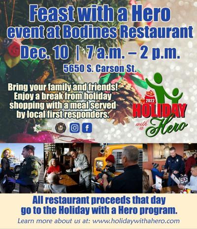 Holiday With a Hero Program at Bodine's Casino