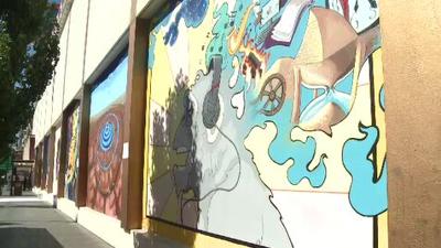 Downtown Murals Changing at Circus Circus Reno