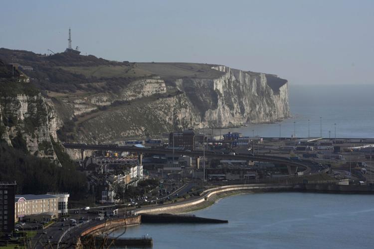 Britain Port Blocked