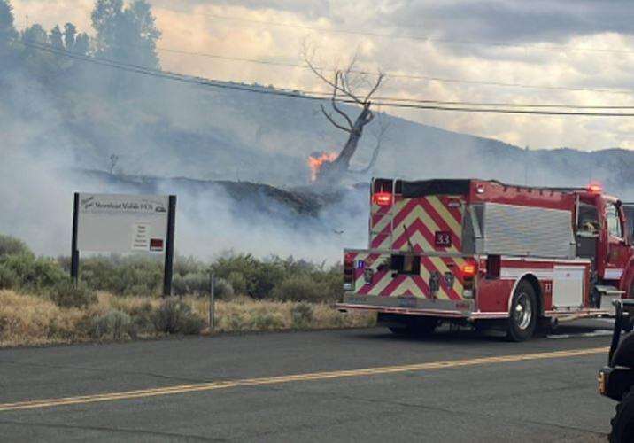 Steamboat area fire