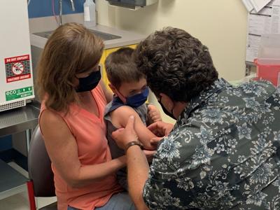 Young Children Get Vaccinated