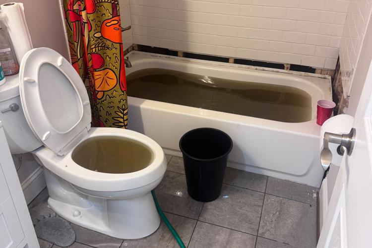 Trump Sewage Leak Infrastructure