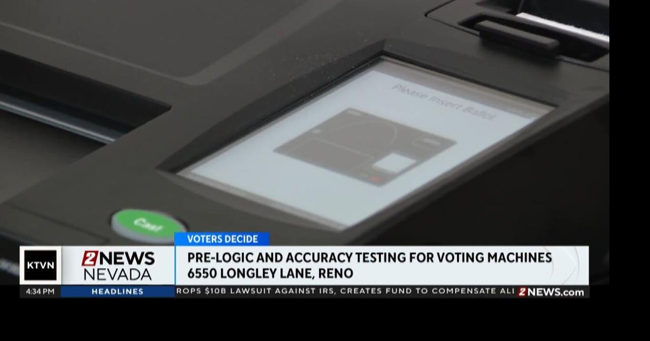 Testing of voting machines ahead of primary | Campaign News | 2news.com