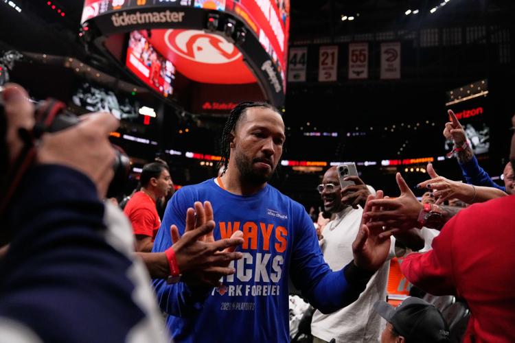 Knicks Hawks Basketball