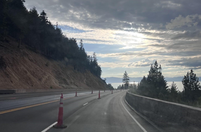 US 50 road work