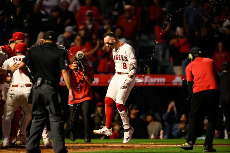 Athletics Angels Baseball