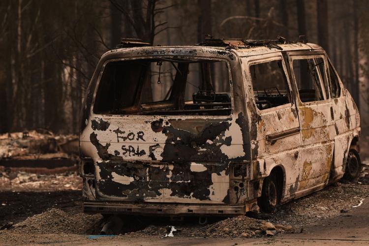 APTOPIX Western Wildfires